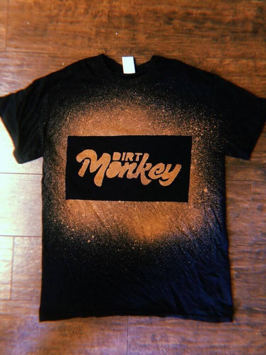 DIRT MONKEY | Bleach Dye t-shirt