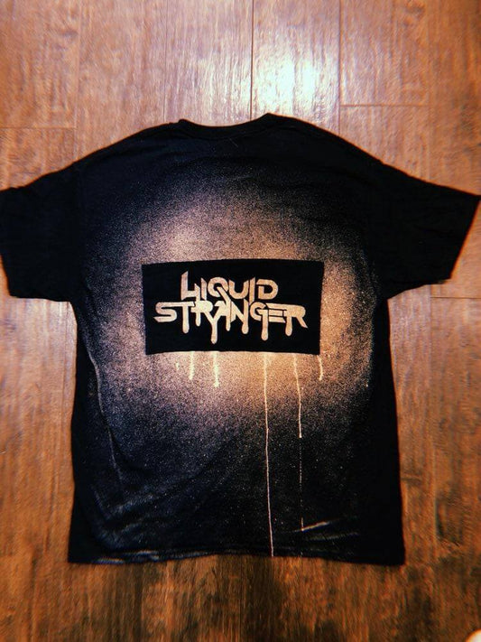LIQUID STRANGER | Bleach Dye t-shirt