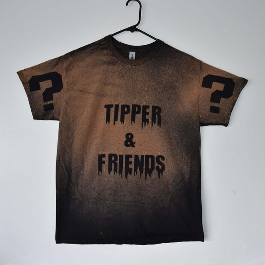 TIPPER & FRIENDS | Bleach Dye t-shirt